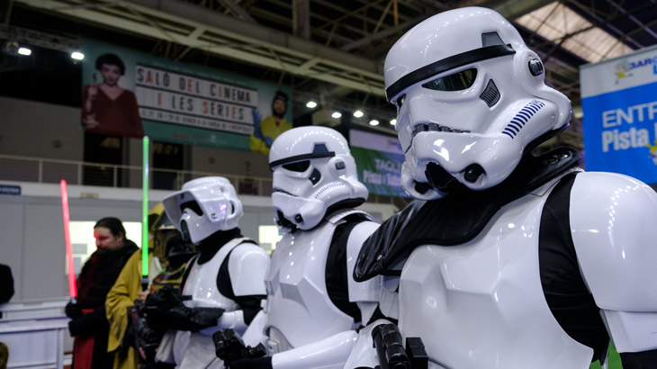 Porta Saló Cinema Sèries Star Wars